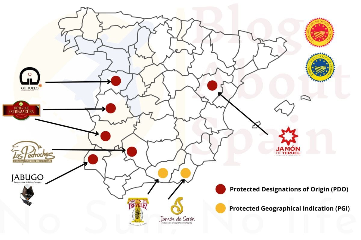 Protected Designations of Origin Spanish Ham; How to Know if Spanish Ham is of Good Quality